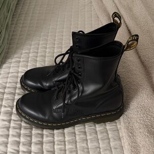 Dr. Martens Black Combat Boots